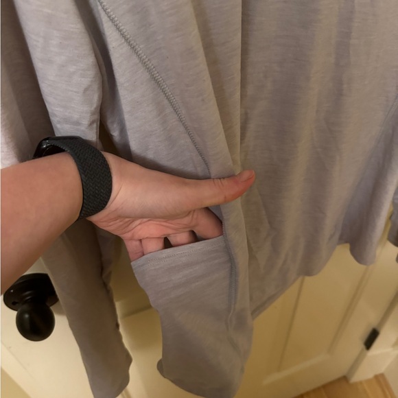 NASA Under Armor long sleeve hoodie large colour aluminum - Picture 6 of 6